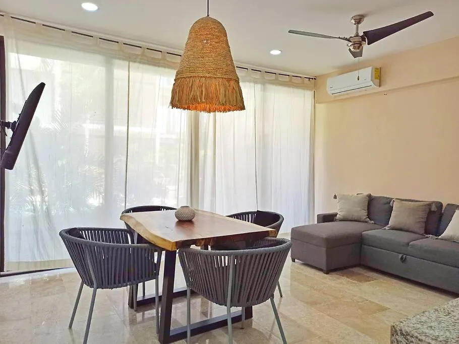 Apartament 106 Amena Cute&Cozy 1 Bdr Apt 4.2 Km From The Beach Tulum 0*,