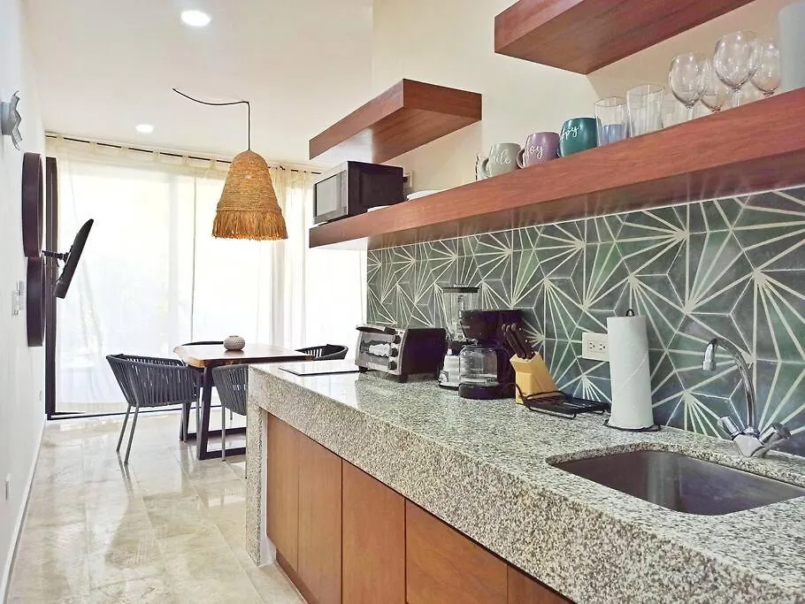 106 Amena Cute&Cozy 1 Bdr Apt 4.2 Km From The Beach Apartment Tulum