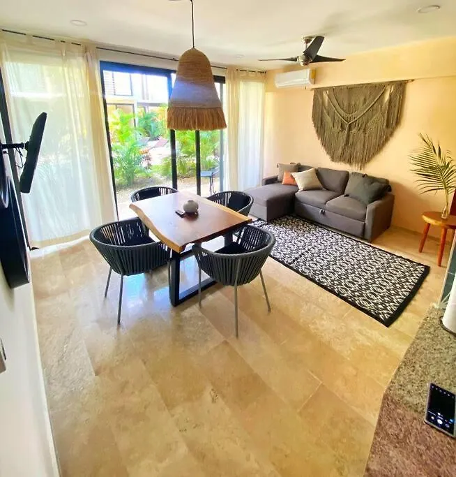106 Amena Cute&Cozy 1 Bdr Apt 4.2 Km From The Beach Apartment Tulum 0*,