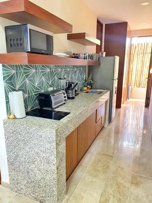 شقة 106 Amena Cute&Cozy 1 Bdr Apt 4.2 Km From The Beach تولوم