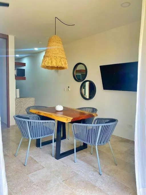 شقة 106 Amena Cute&Cozy 1 Bdr Apt 4.2 Km From The Beach تولوم المكسيك